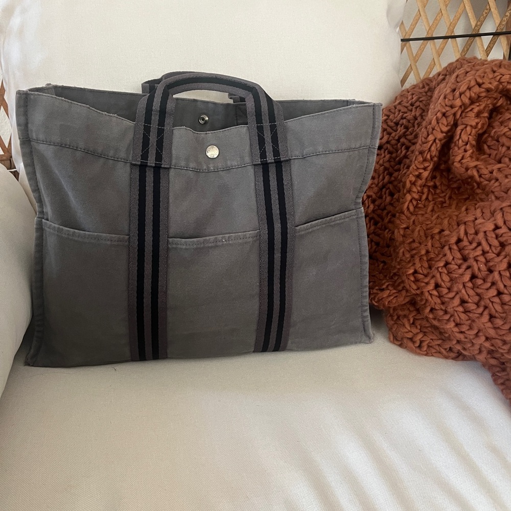 Hermes Grey Tote
